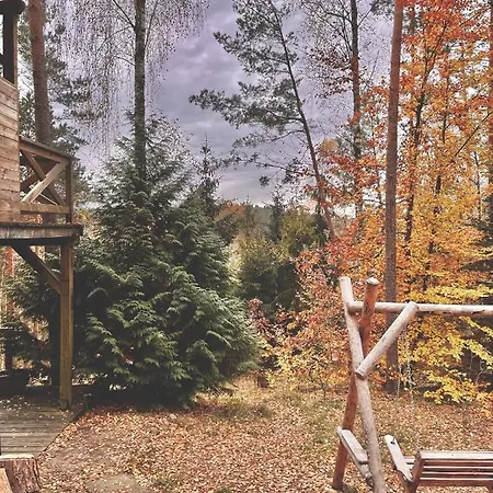 Anika Dom W Lesie Nad Jeziorem Slupinko *