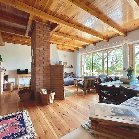 Anika Dom W Lesie Nad Jeziorem Slupinko *