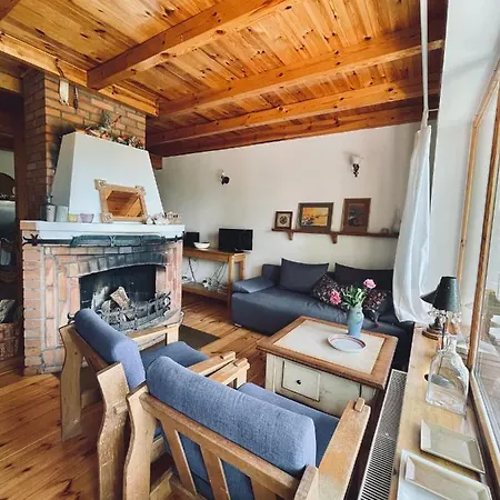 Anika Dom W Lesie Nad Jeziorem Slupinko Holiday home Dziemiany