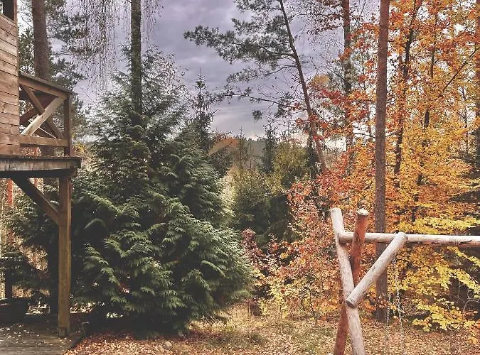 Anika Dom W Lesie Nad Jeziorem Slupinko *