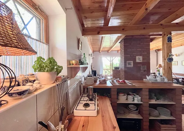 Anika Dom W Lesie Nad Jeziorem Slupinko