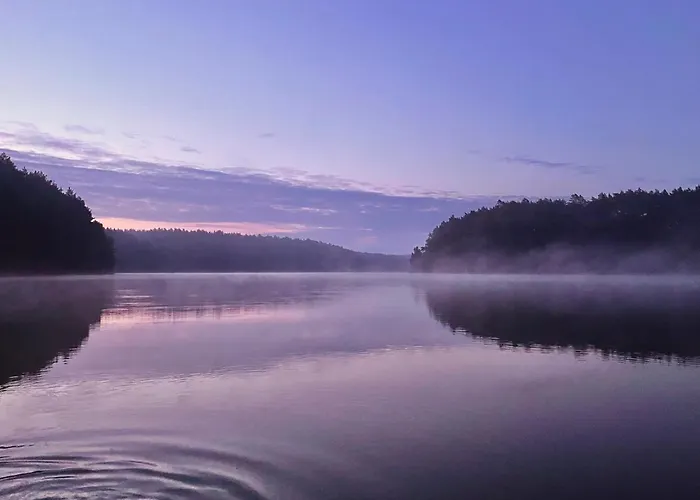 Anika Dom W Lesie Nad Jeziorem Slupinko